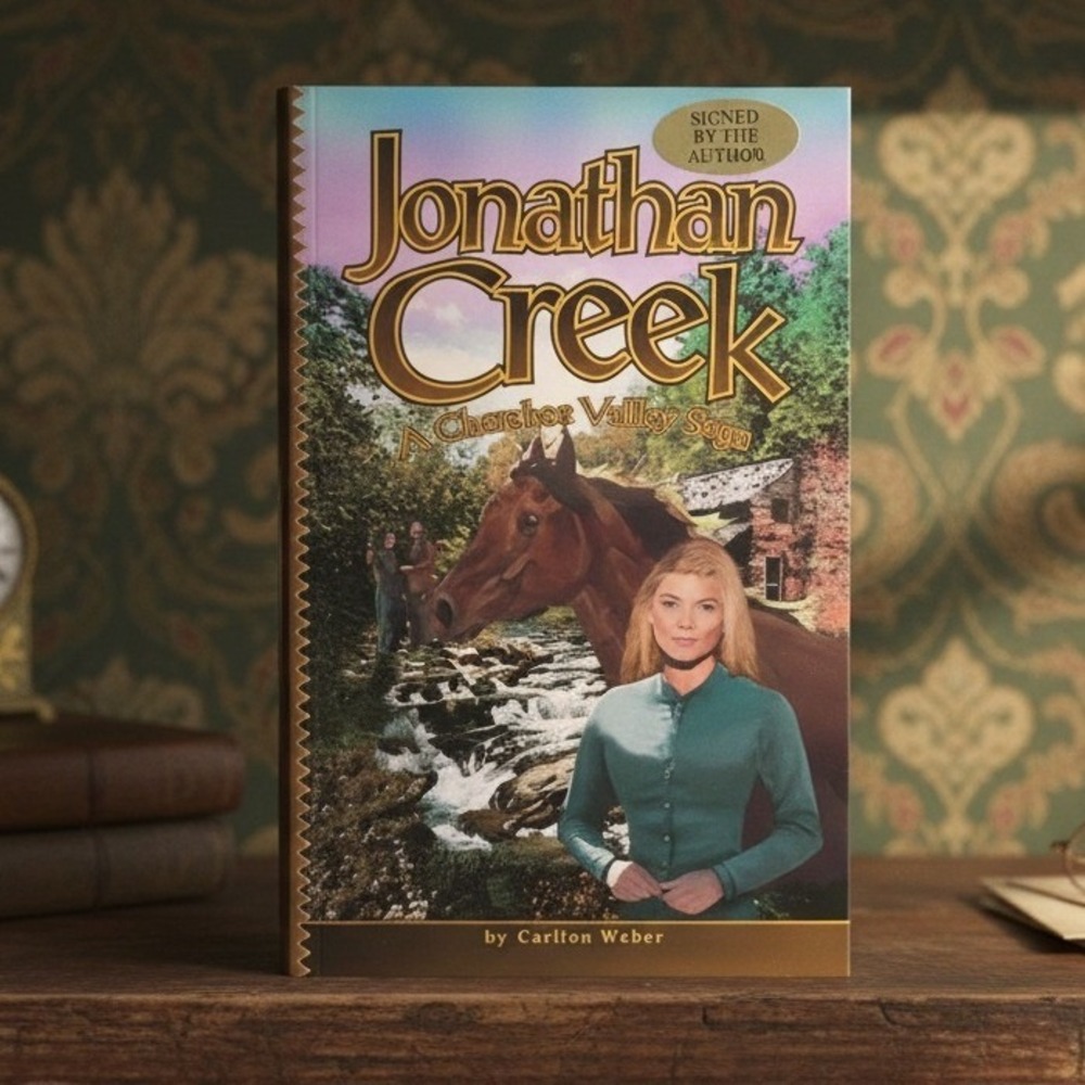 Jonathan Creek A Cherokee Valley Saga Carlton Weber Signed‎ First Edition 1997